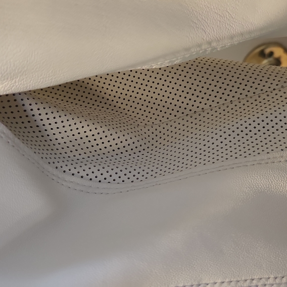 St. John leather jkt white M - Picture 4 of 14